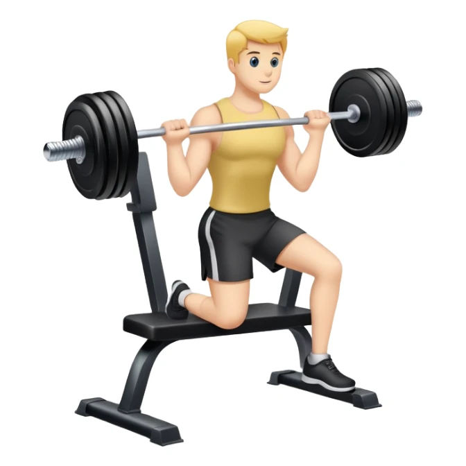 Gym training equipment with one-hour timer, dumbbell and weight plate sticker