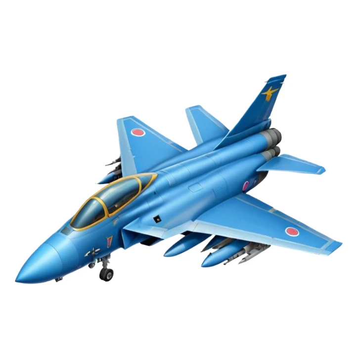 Animated Fighter-jet and fighter-bomber emojis with the top 10 most used expressions sticker