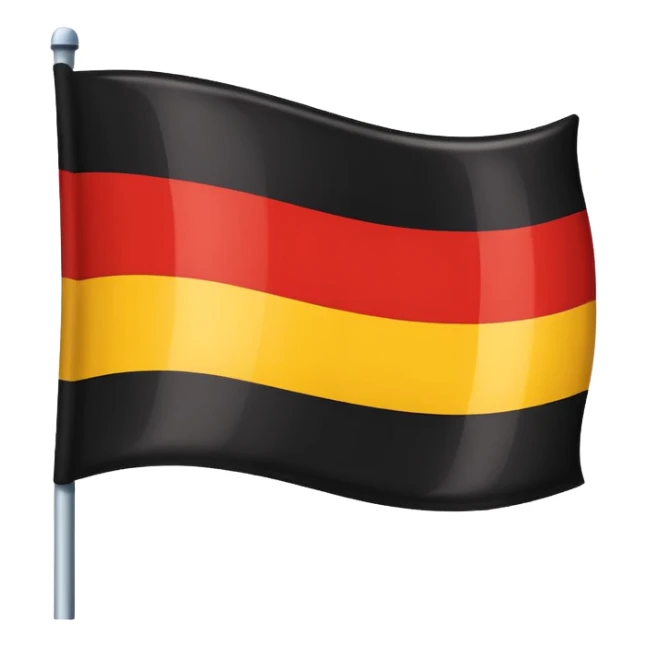 Make a flat color, red yellow and black Look like Germany. Just With The Colors, I, Give It To You And The Sammi order. sticker
