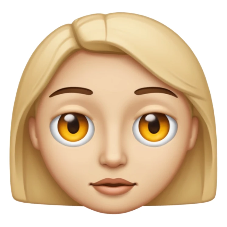 Ojo mas abierto que el otro sticker