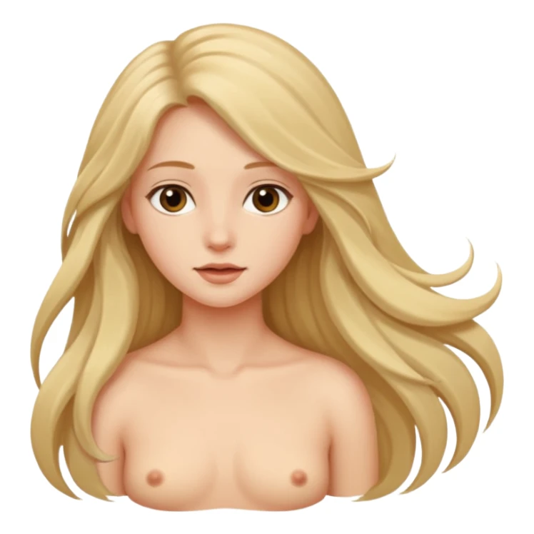 دختر لخت sticker