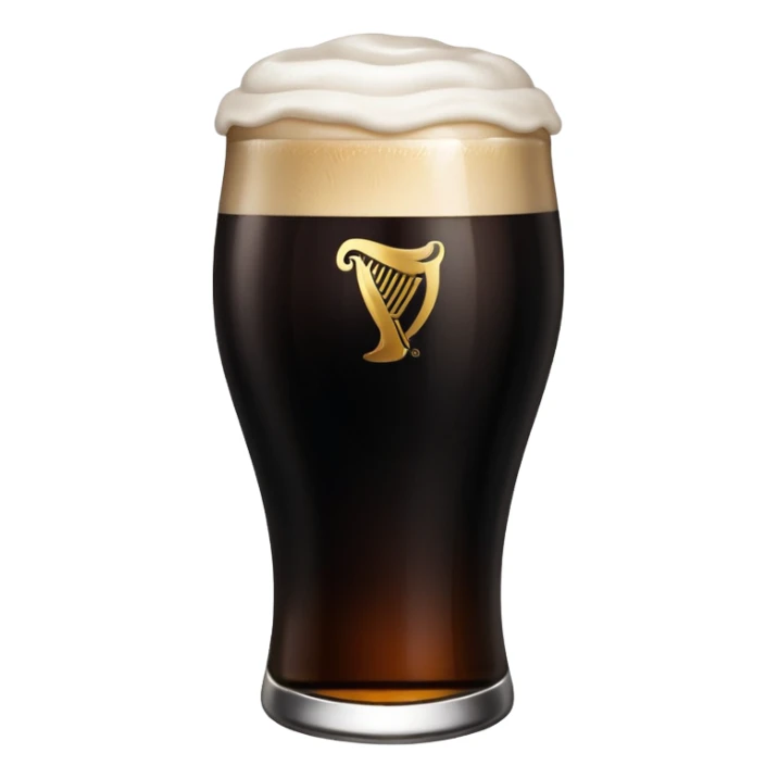 pint of guinness sticker