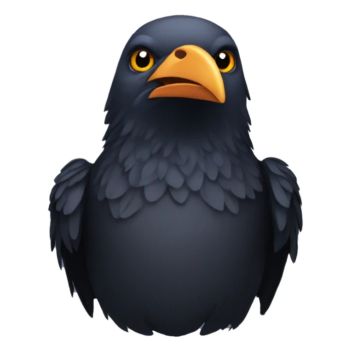 Crow sticker