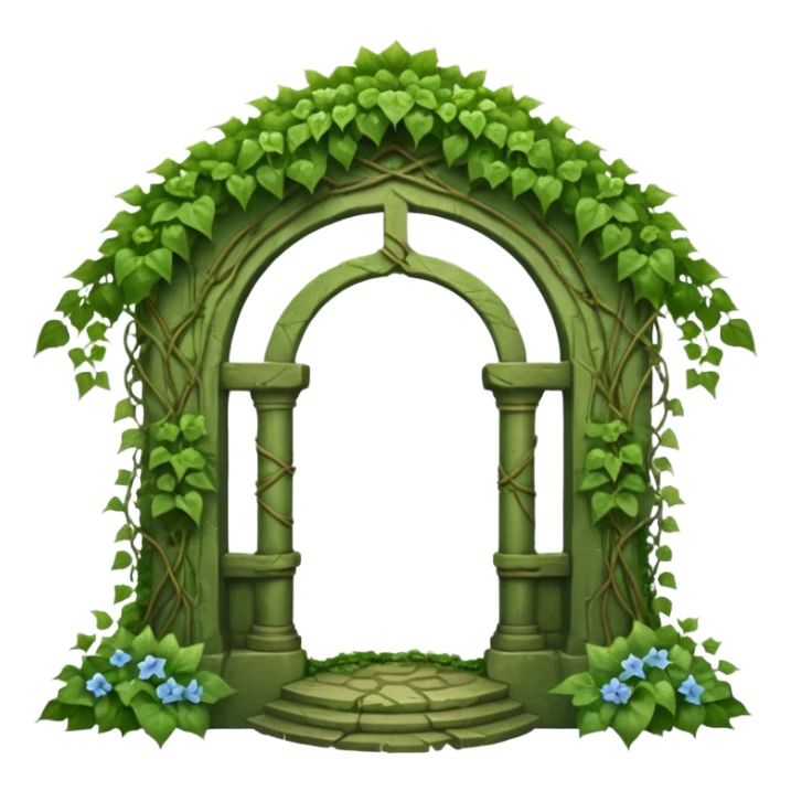 elven arbor, bindweed, ivy sticker