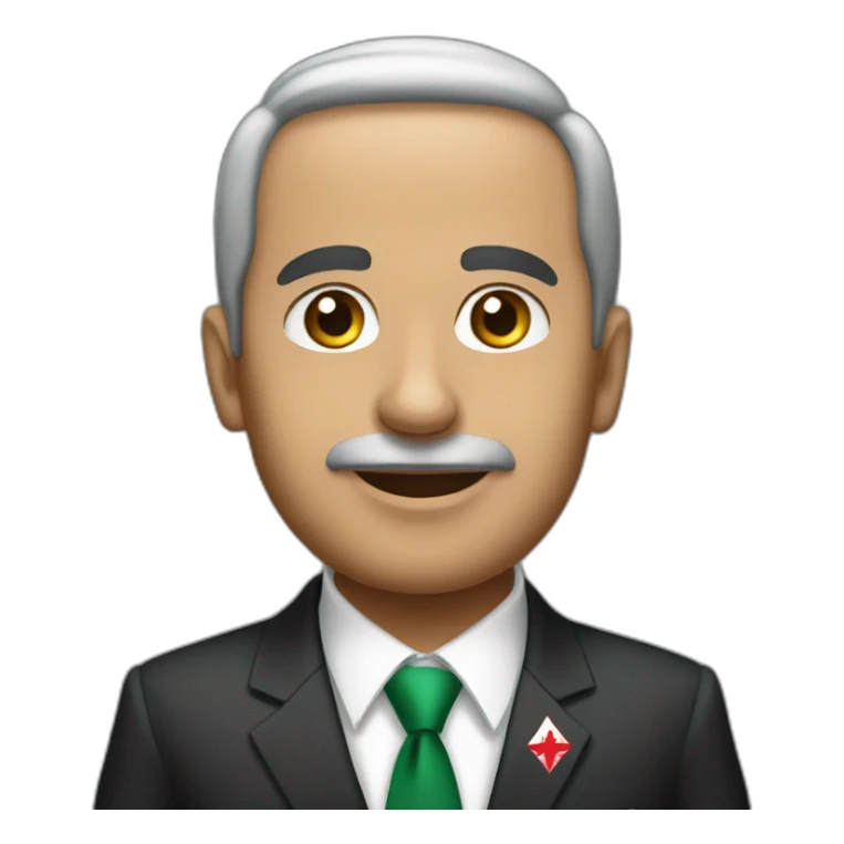 Tbon president Algérie  sticker