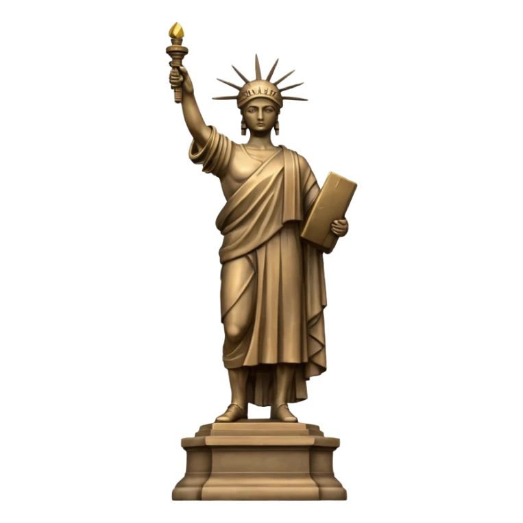 Statue of Independence in Ukraine sticker