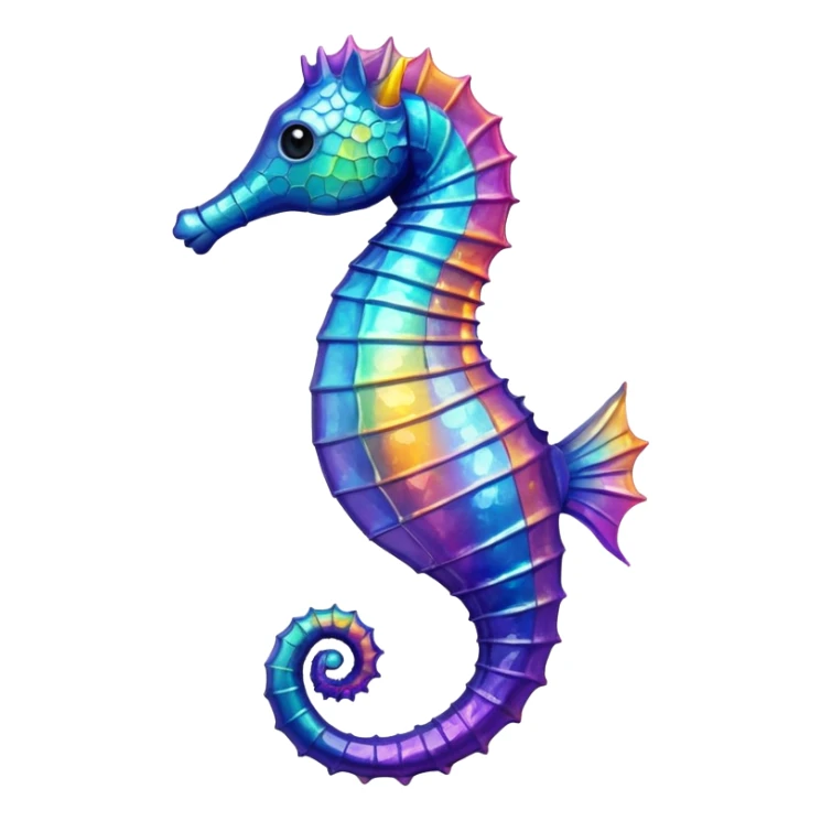 Seahorse sticker