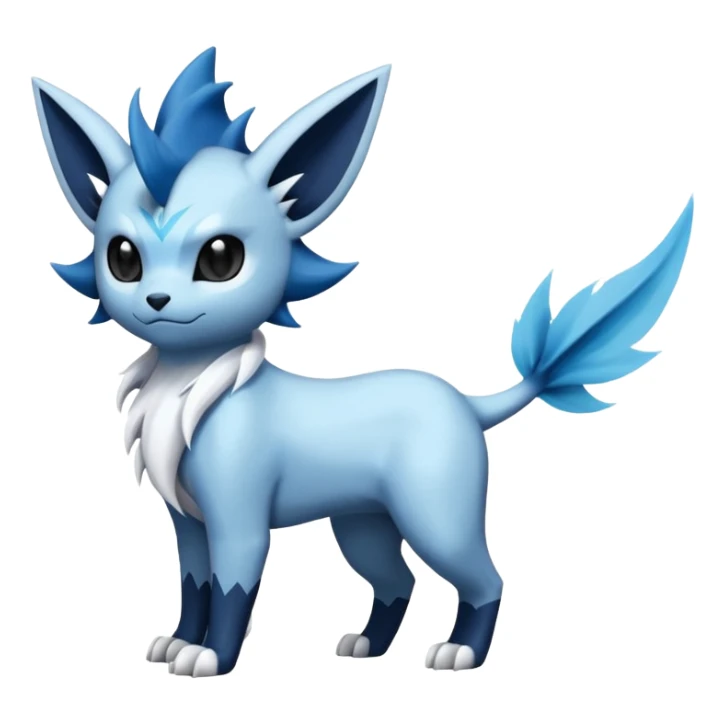 Luxray-Absol-Vaporeon-Dewott-fusion sticker