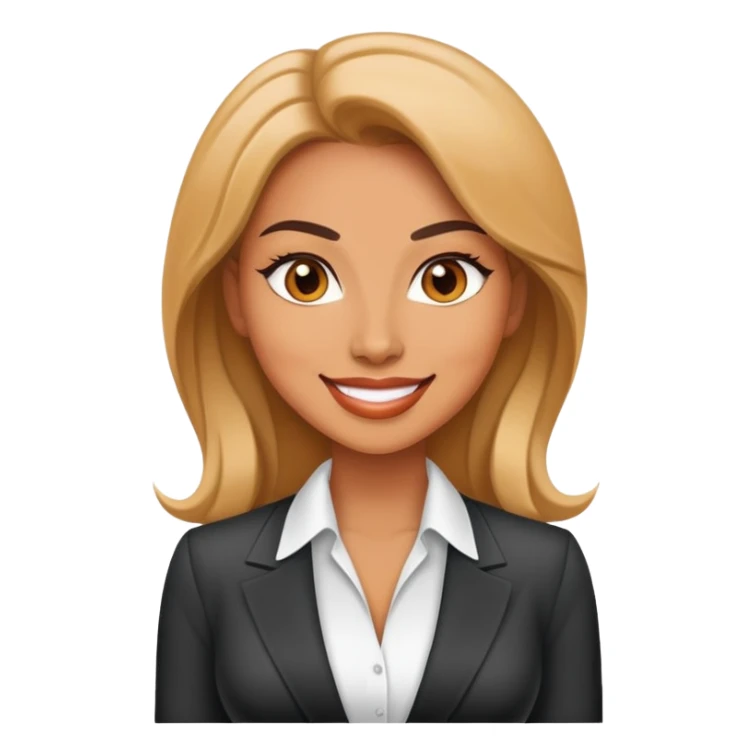 Sexy lady boss sticker