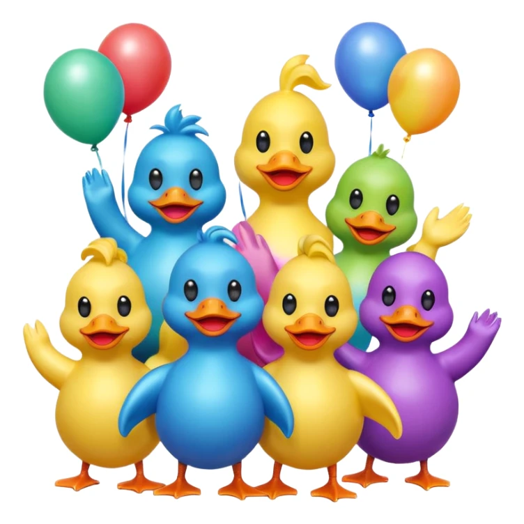 Make more. Remember to make them fun, and silly. And make sure the 4 emojis are super different and not the same action. sticker