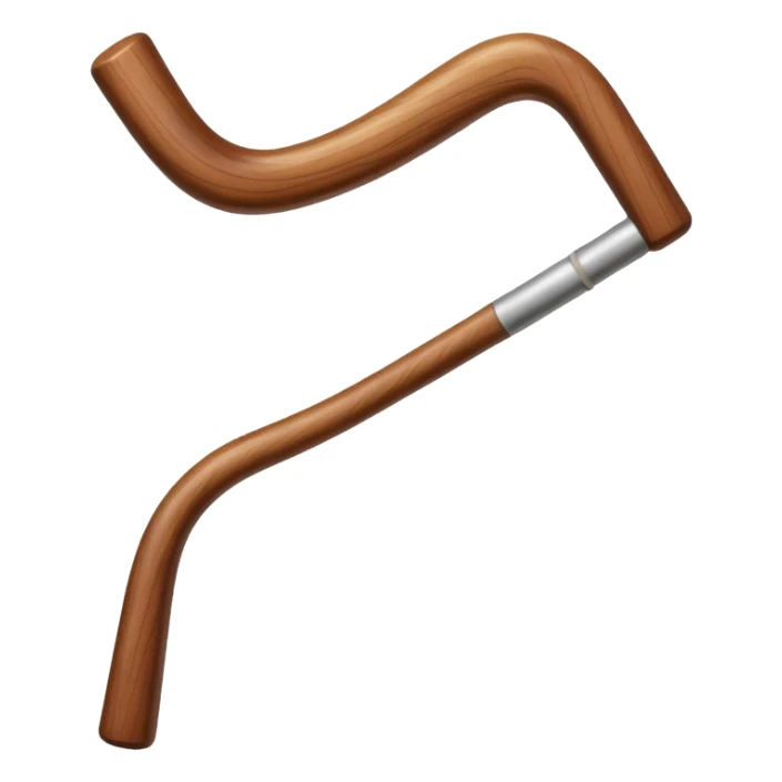 A throwing stick carved from hardwood, slightly curved for flight.













 sticker