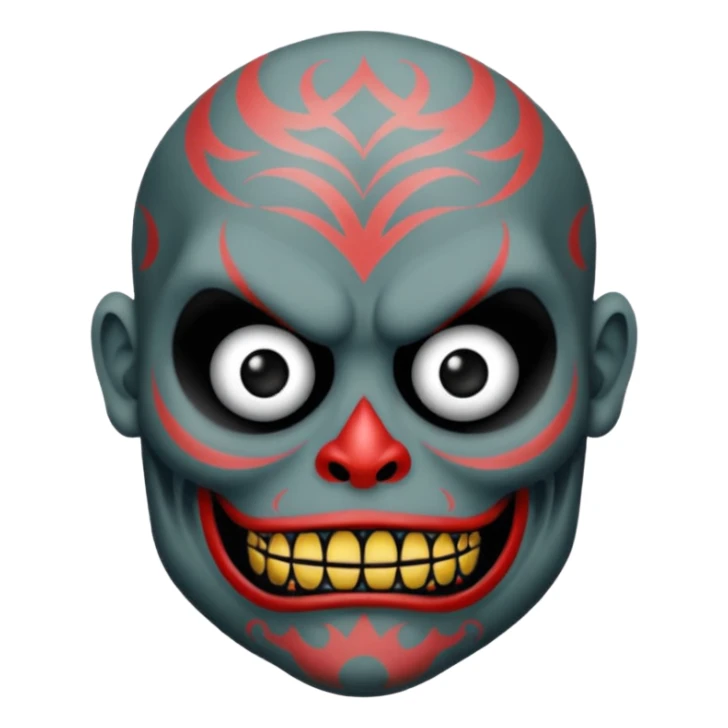 ''tattooed''-scary-looking-with-heavy-face-tattoes sticker