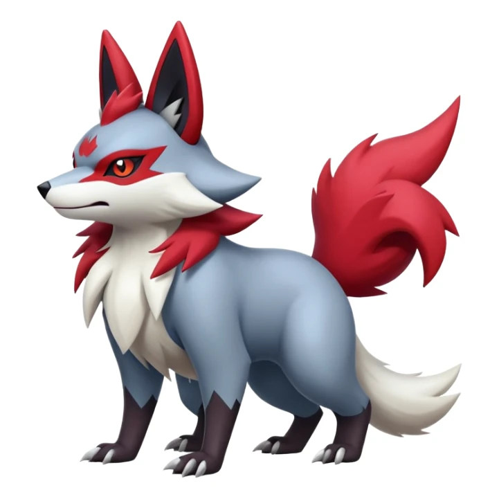 Zangoose-Zorua-Zoroark-hybrid (full body) sticker