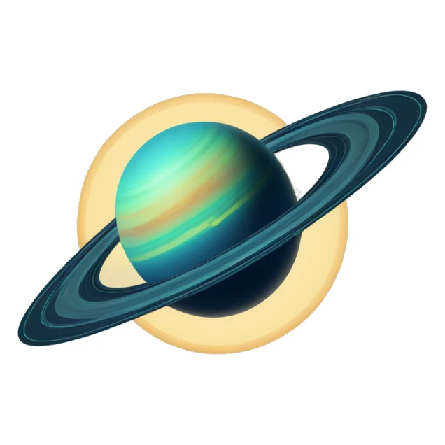 Vintage Planets in motion comet streak orbit motion blur sticker