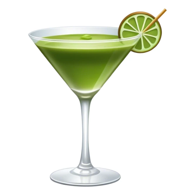 Matcha martini sticker