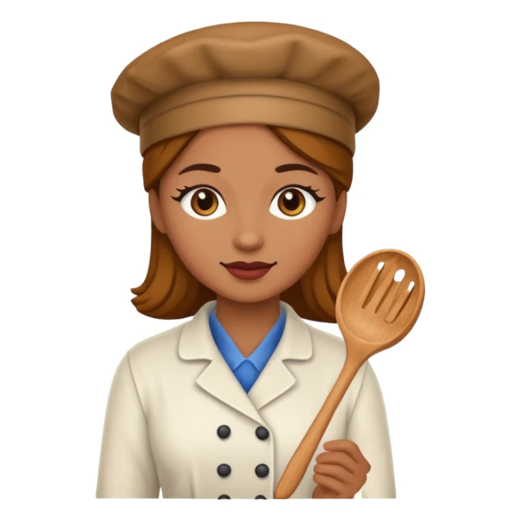 baker woman medium skin tone sticker