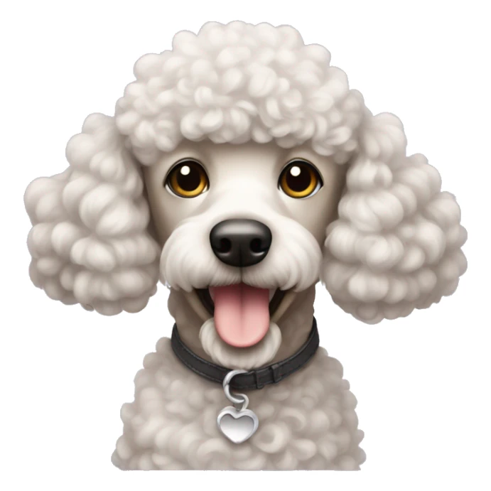 The poodle sticker