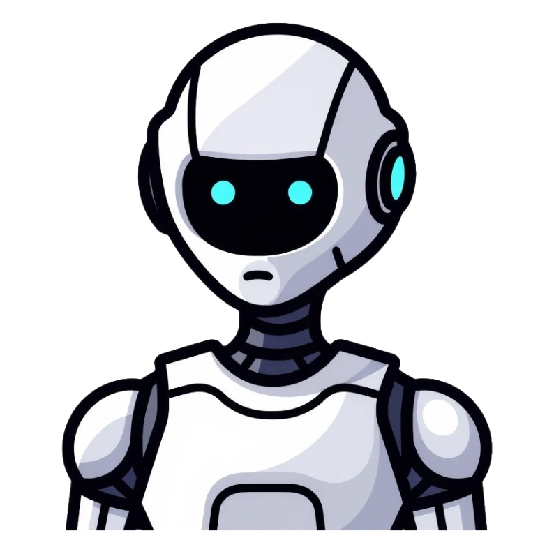 ASIMO robot, white humanoid robot by Honda with helmet-like head sticker