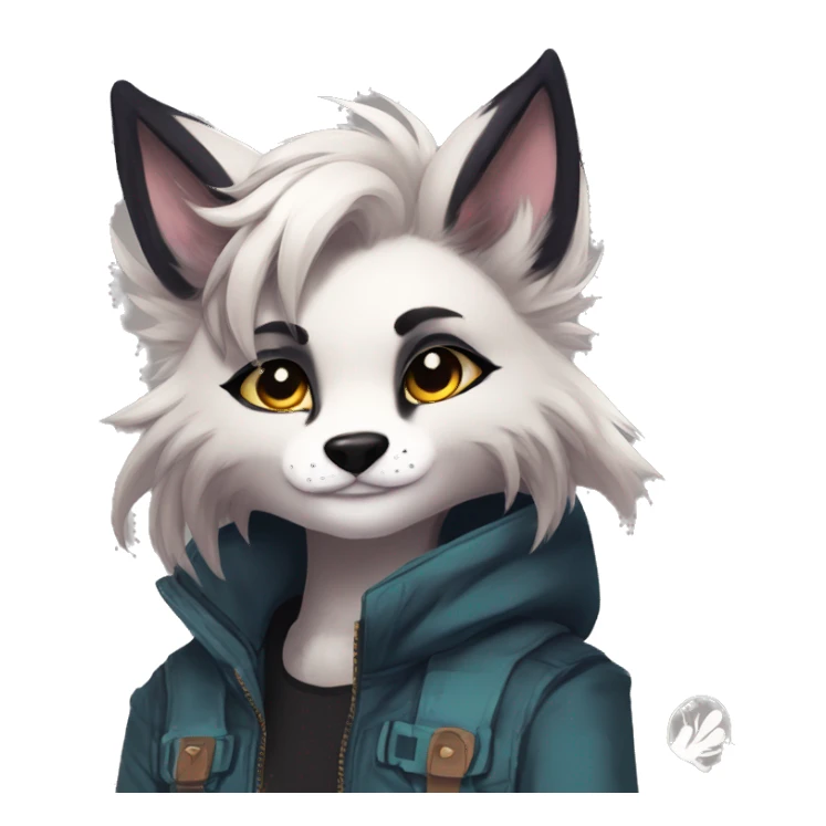 Edgy anthro furry by Falvie, LiLaiRa, griffsnuff, AngieWolf sticker