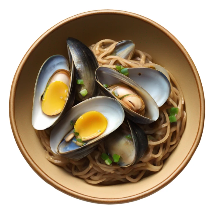 Mussel and Clam Soba With Browned Anchovy Butter sticker
