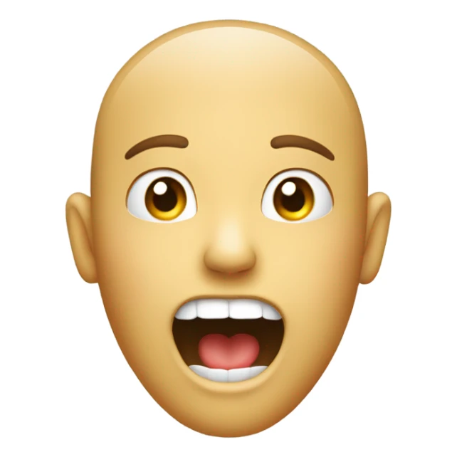 Person talking with words coming out their mouth  sticker