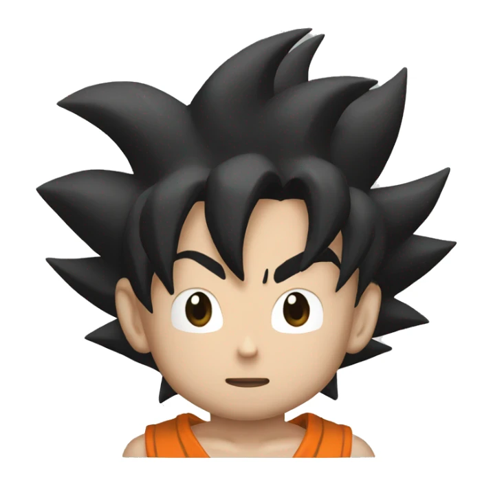 Goku from dragon ball z sticker