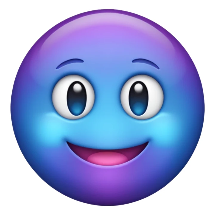 Discord purple/blue emoji sticker