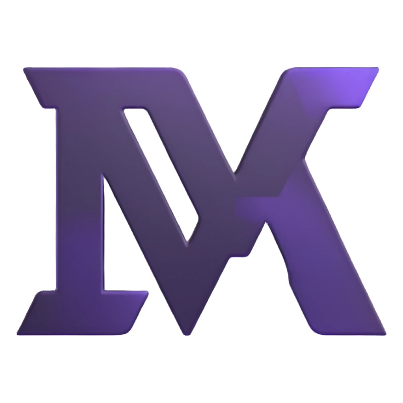 'Trackmania' word in futuristic font above 3D metallic 'T' and 'M' split vertically down the middle logo sticker