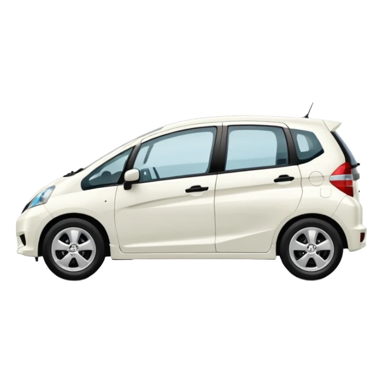 honda jazz ge white colour sticker