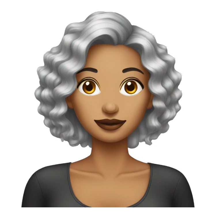 Woman in the beauty salon sticker