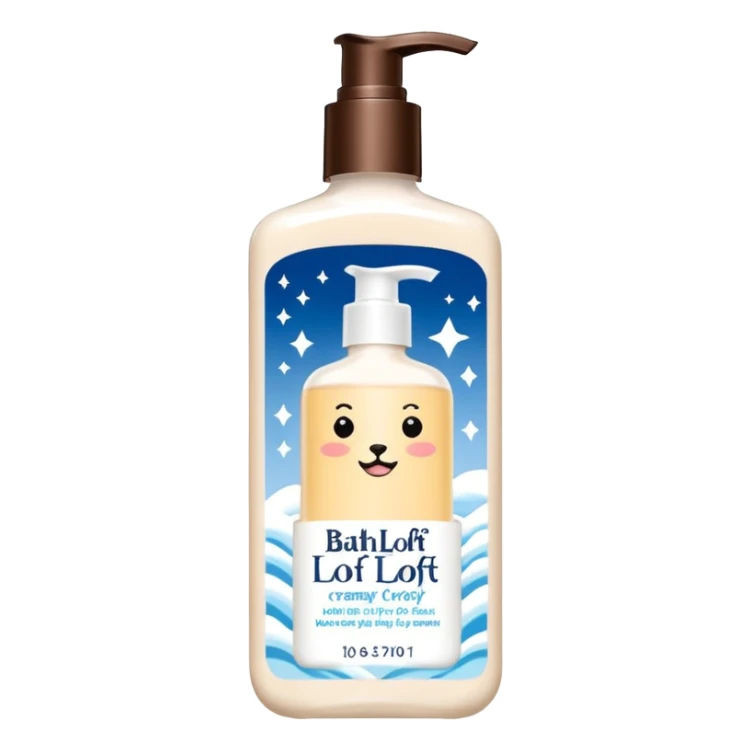 bath and body works book loft lotion  sticker