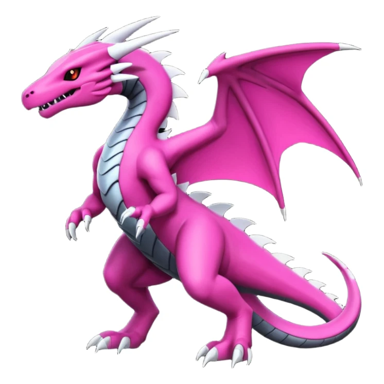 Salandit-Zekrom-Palkia-Fakémon-hybrid-creature (full body)  sticker