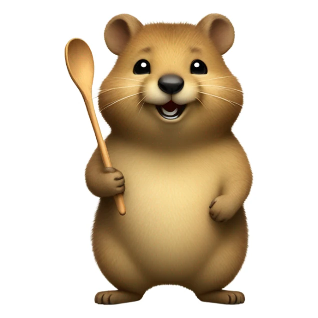 Quokka cooking  sticker