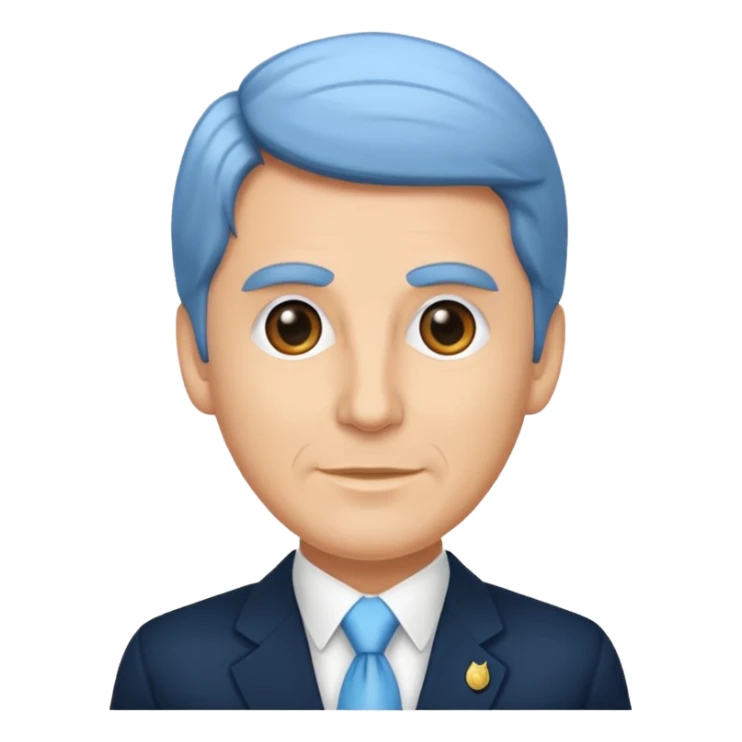 Javier Milei current president of Argentina sticker