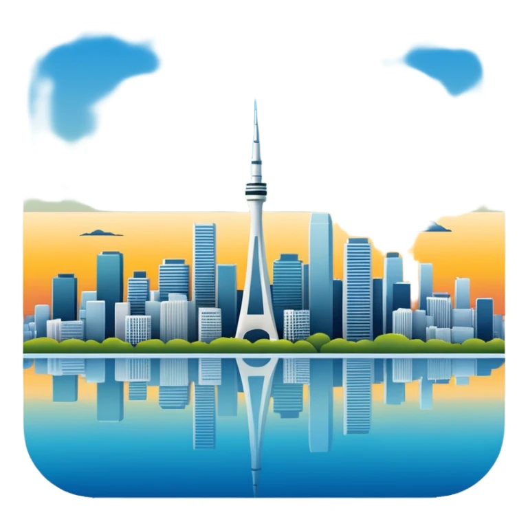 Create a tech founders day logo for japan using the tokyo and san francisco skyline  sticker