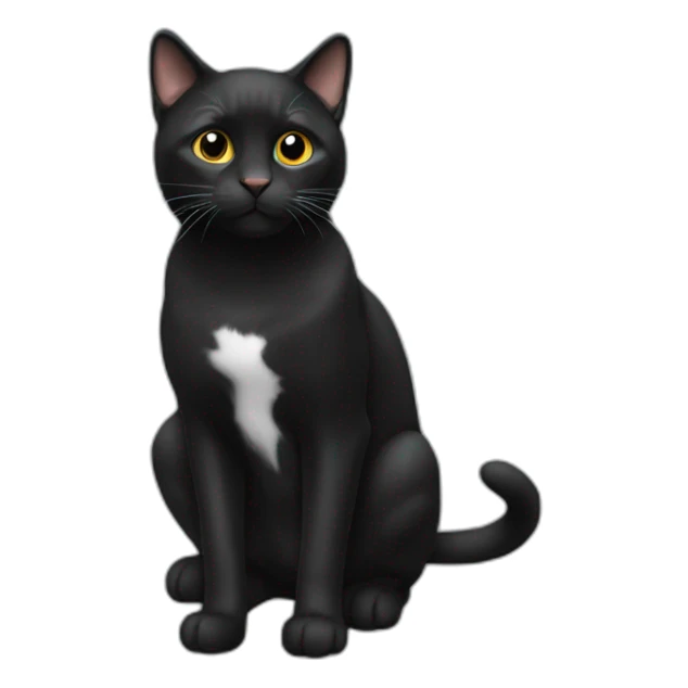catblack sticker