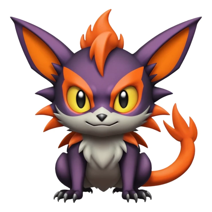 Noibat-Noivern-Litten-Hybrid sticker