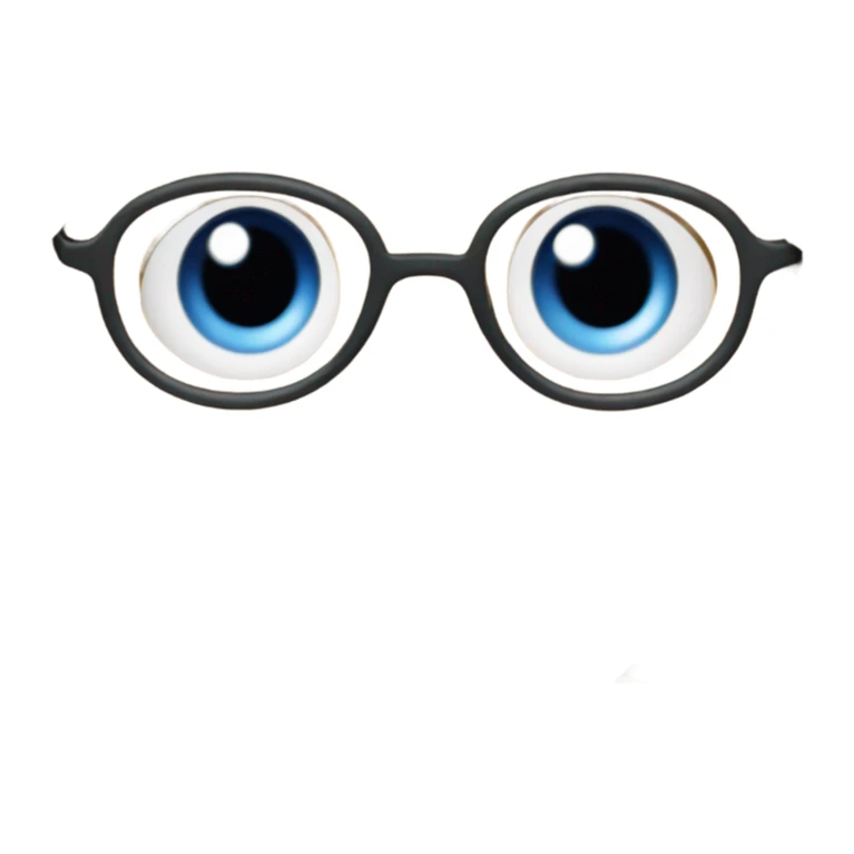 Blonde blue eyes Jewish boy with glasses  sticker