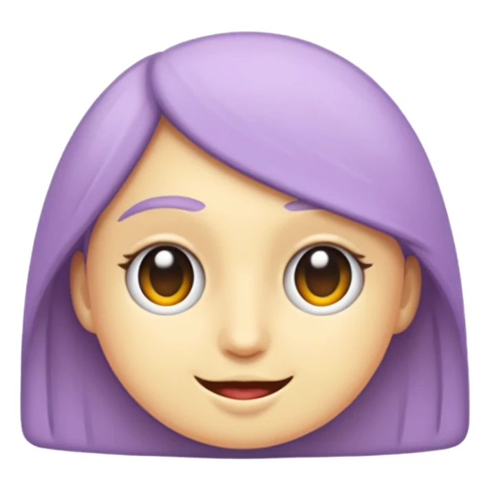 lila renk kalp emojisi sticker
