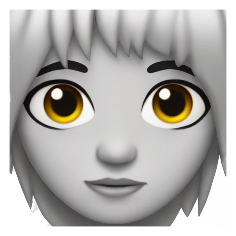 Emo boy with piercings and black eyeliner  sticker