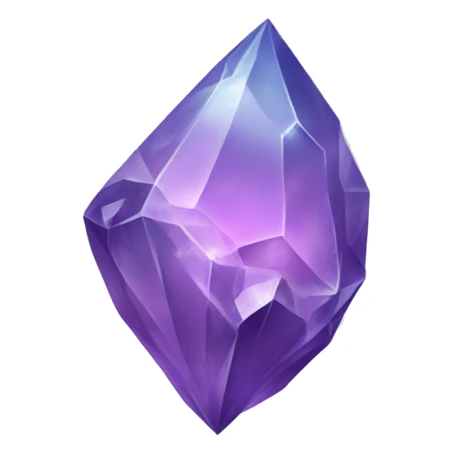 Crystals sticker