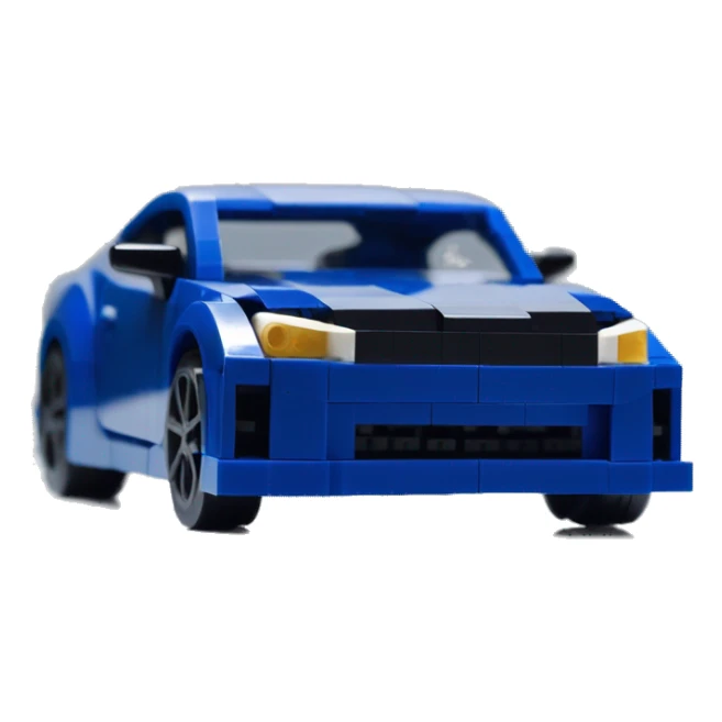   Giant dark blue Lego Scion FR-S  sticker