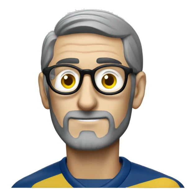 Steve Jobs with jersey boca juniors sticker