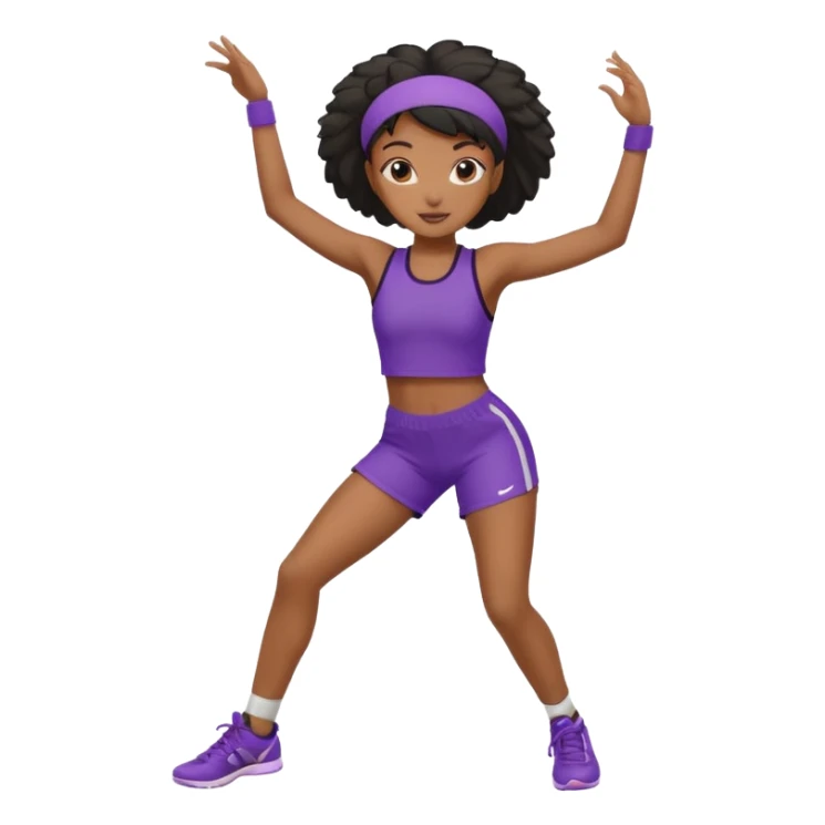 BLACK GIRL DANCING SPORT GEAR sticker