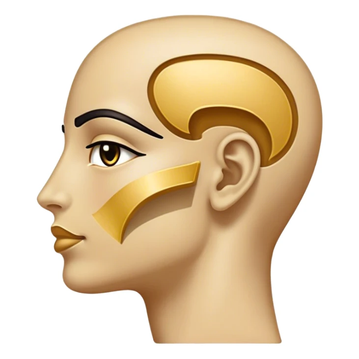 Use similar method of Egyptian non positional number system and recreate the process of a stroke and the difference strokes that could be. And representing non position number in this Egyptian  10 in modern emoji form. Heel Bone sticker