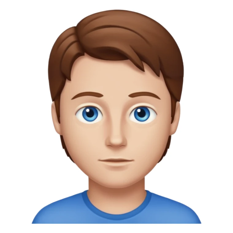 Tom Guiry with blue eyes, brown hair sticker