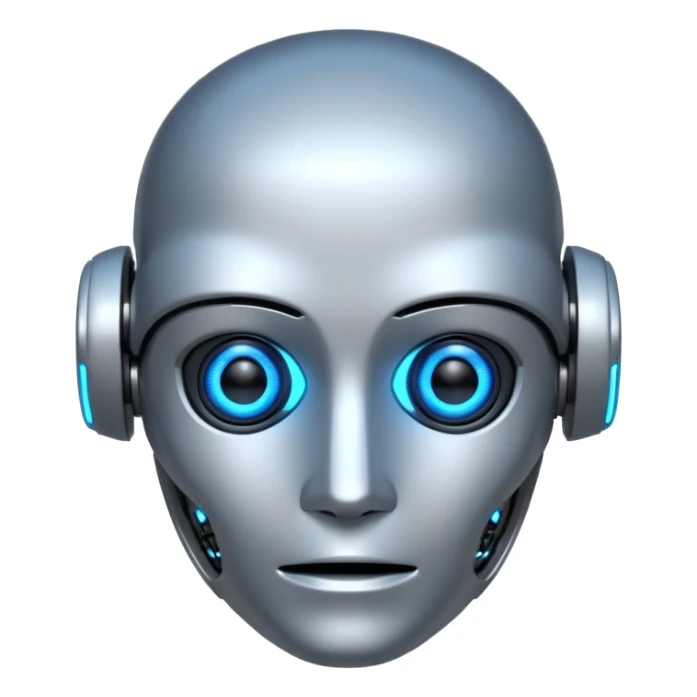 I need an emoji for Slack that ilustrates Artificial Intelligence (AI) si I can flag/tag pull requests and messages that are generated with AI for colleagues to know that they need to pay attention !
What is most descriptive for AI pull request ?

Make it animated and as large as possible  sticker