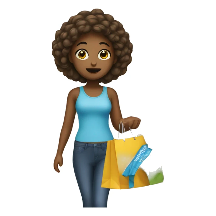 Girl that is addicted to shopping at target sticker