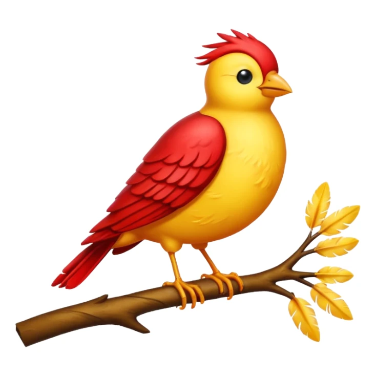 liverpool bird on the branch of tree sticker