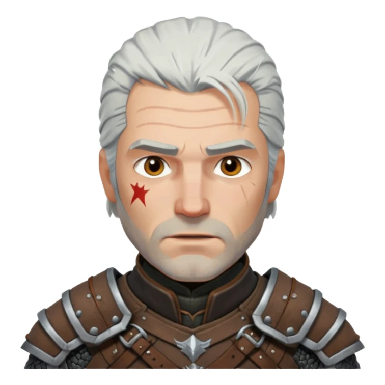 Geralt-of-Rivia from the movie  sticker